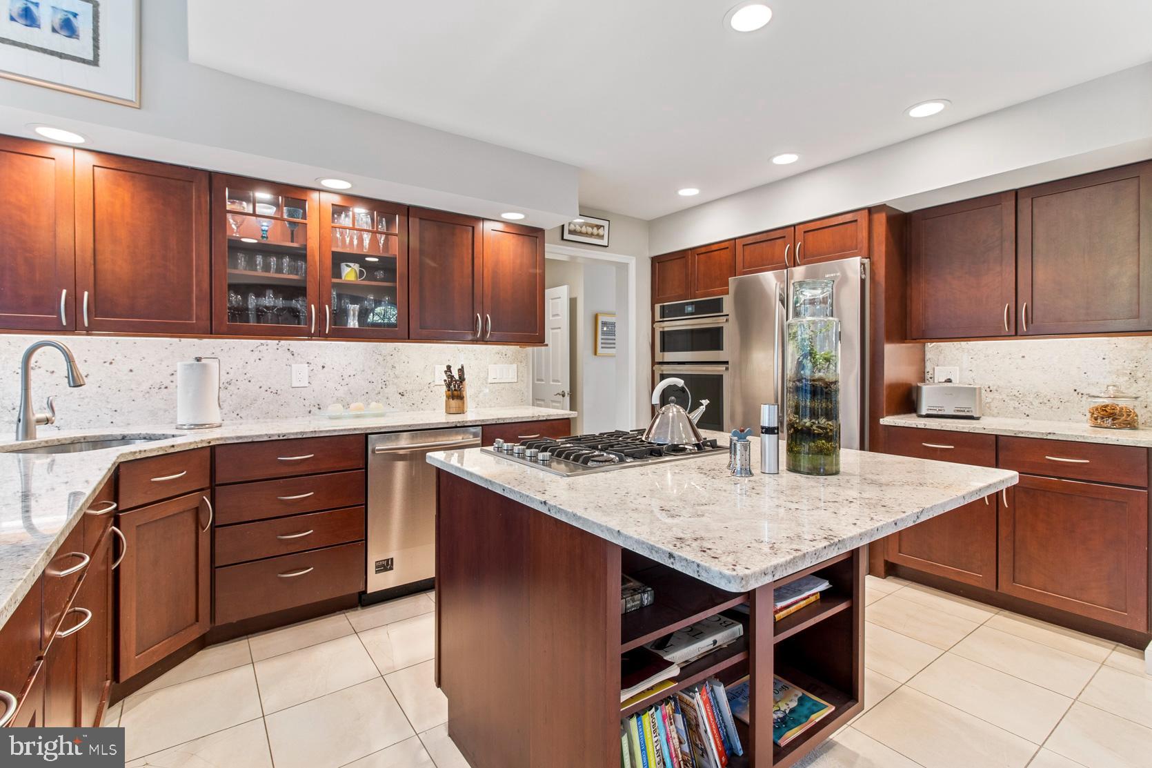 1449 Sugartown Road Berwyn, PA 19312 - Photo 17 of 59 Custom cabinets and granite counters