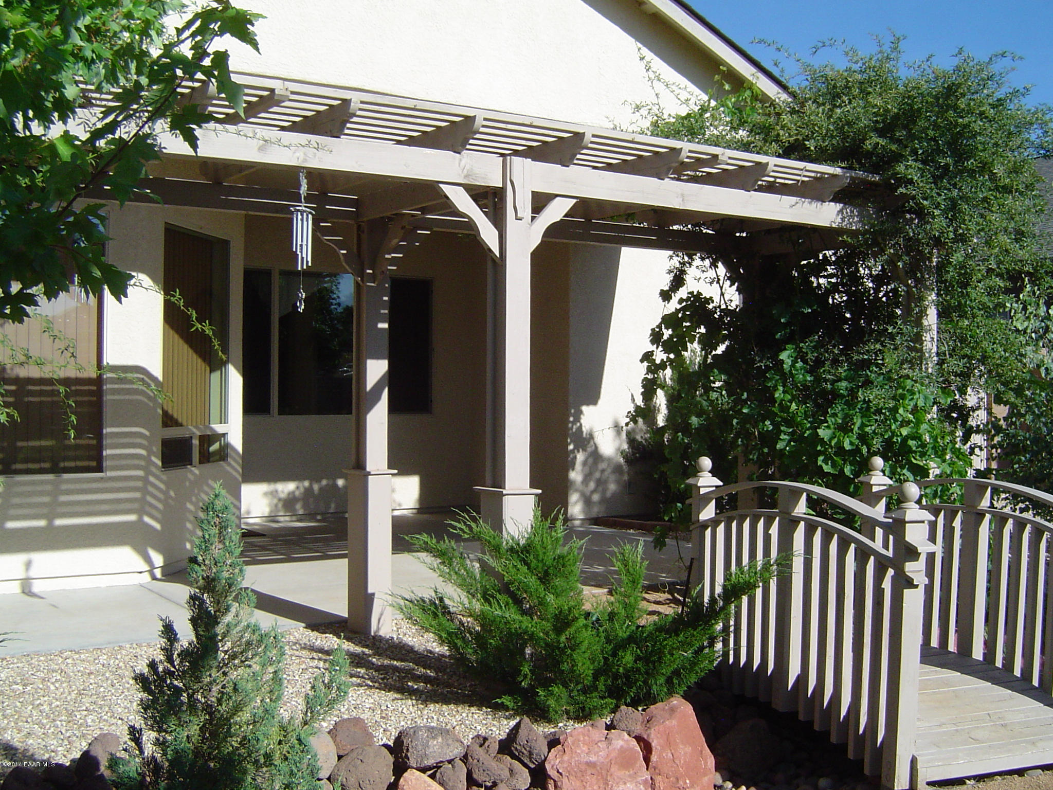 4714 Edgemont Road Prescott Valley, AZ 86314 - Photo 28 of 30 a view of porch with patio