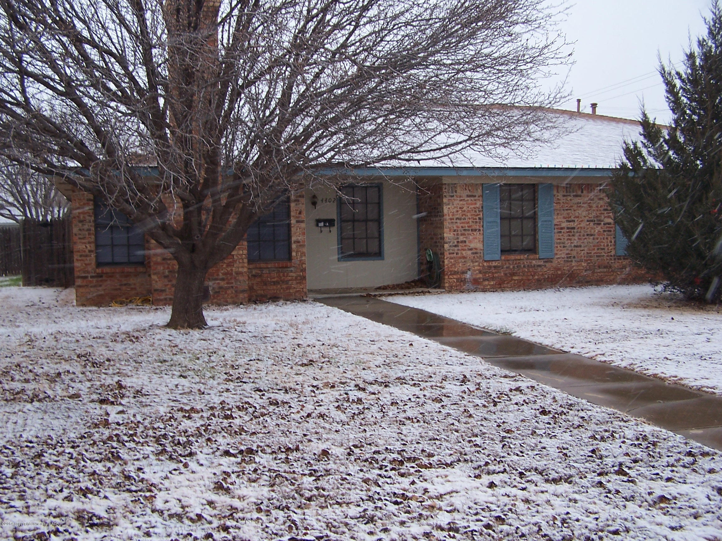 4402 Ridgecrest Circle Amarillo, TX 79109 - Photo 2 of 17 Front From Street