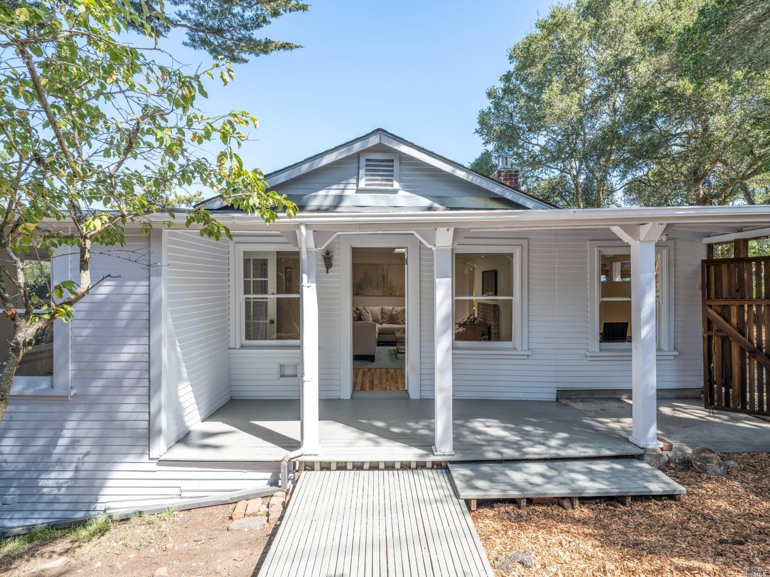 820 Spring Drive Mill Valley, CA 94941 - Photo 1 of 1 a front view of a house with a yard