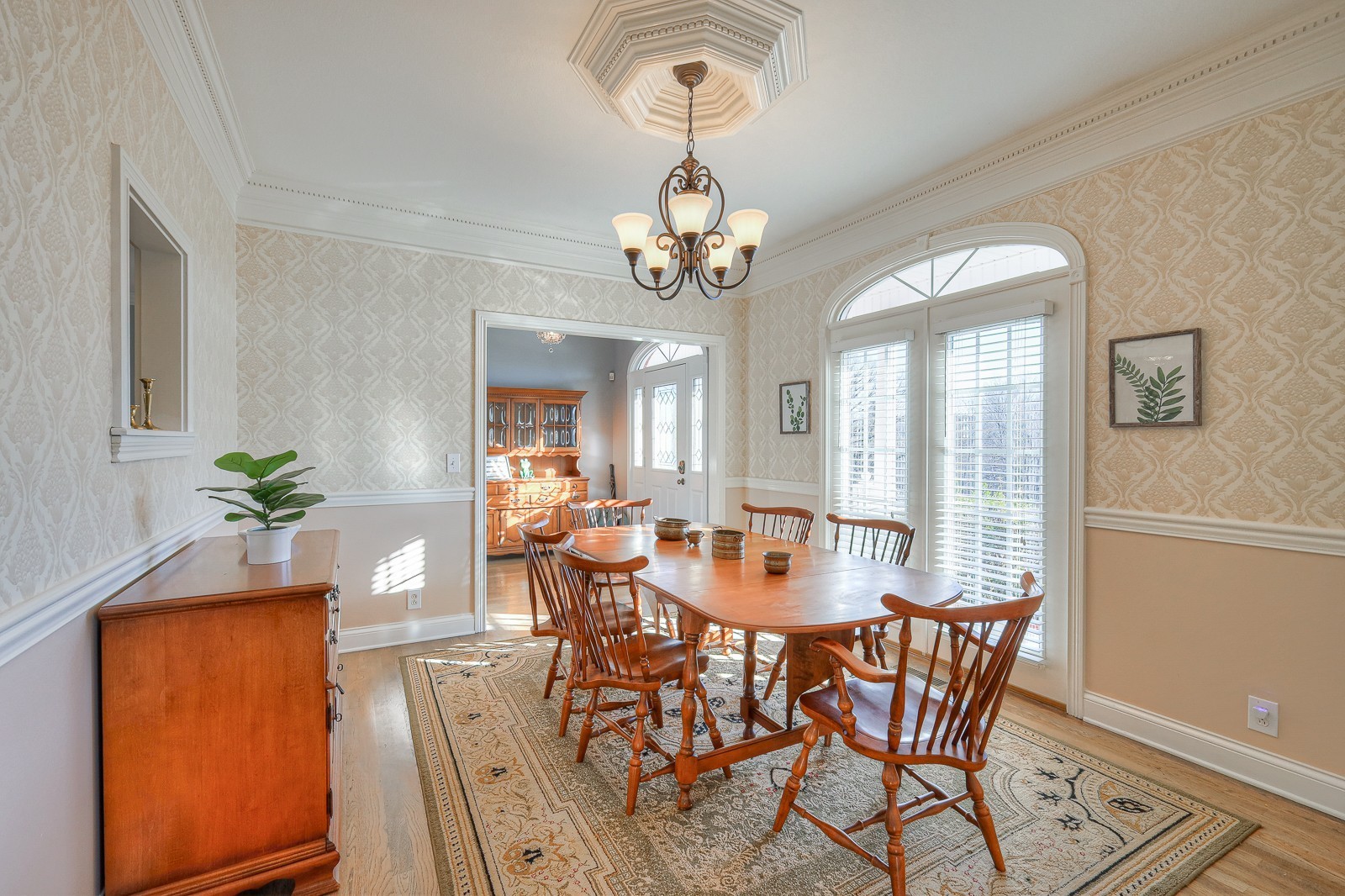 5784 Rock Springs Road Smyrna, TN 37167 - Photo 37 of 74 a view of a dining room with furniture and wooden floor