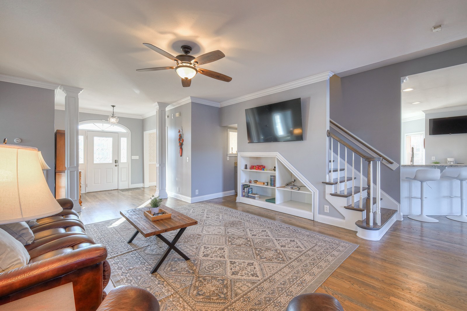 5784 Rock Springs Road Smyrna, TN 37167 - Photo 43 of 74 a living room with furniture and wooden floor