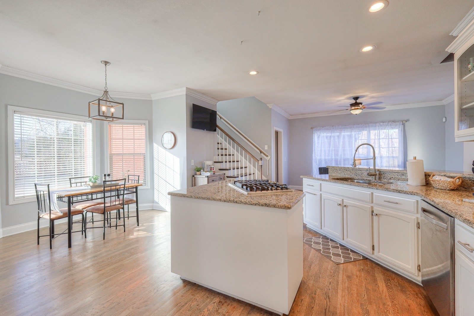 5784 Rock Springs Road Smyrna, TN 37167 - Photo 56 of 74 a kitchen with sink stove and wooden floor