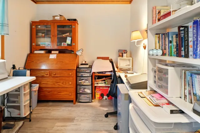 a storage & utility room with washer and dryer
