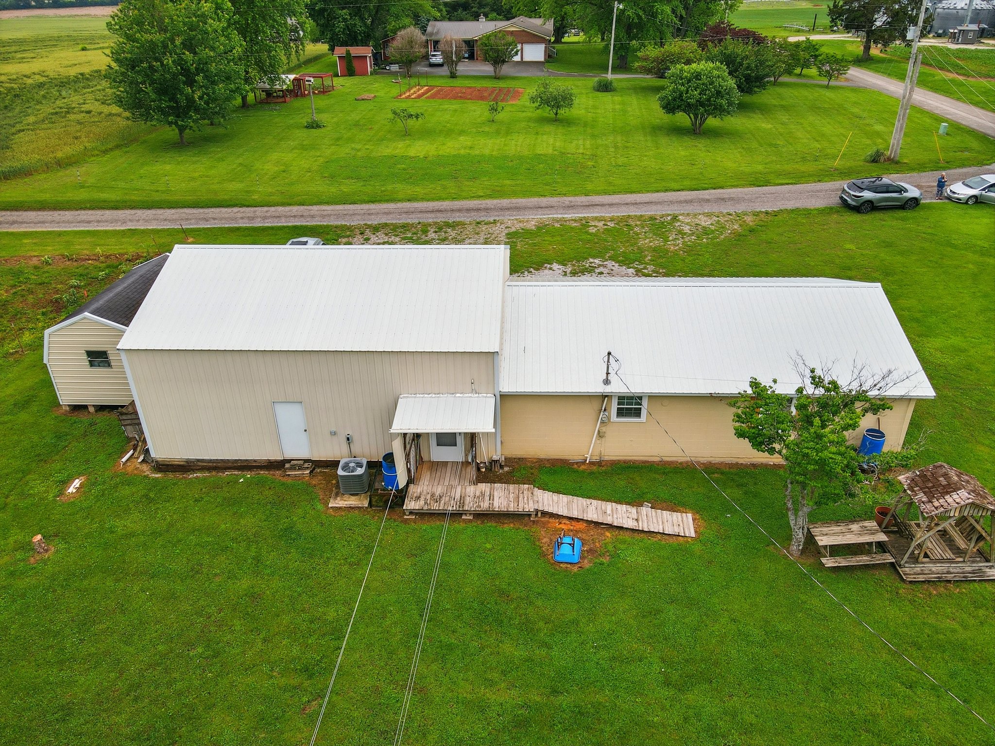 1142 Maxwell Road Belvidere, TN 37306 - Photo 27 of 33 a view of yard with swimming pool and outdoor seating