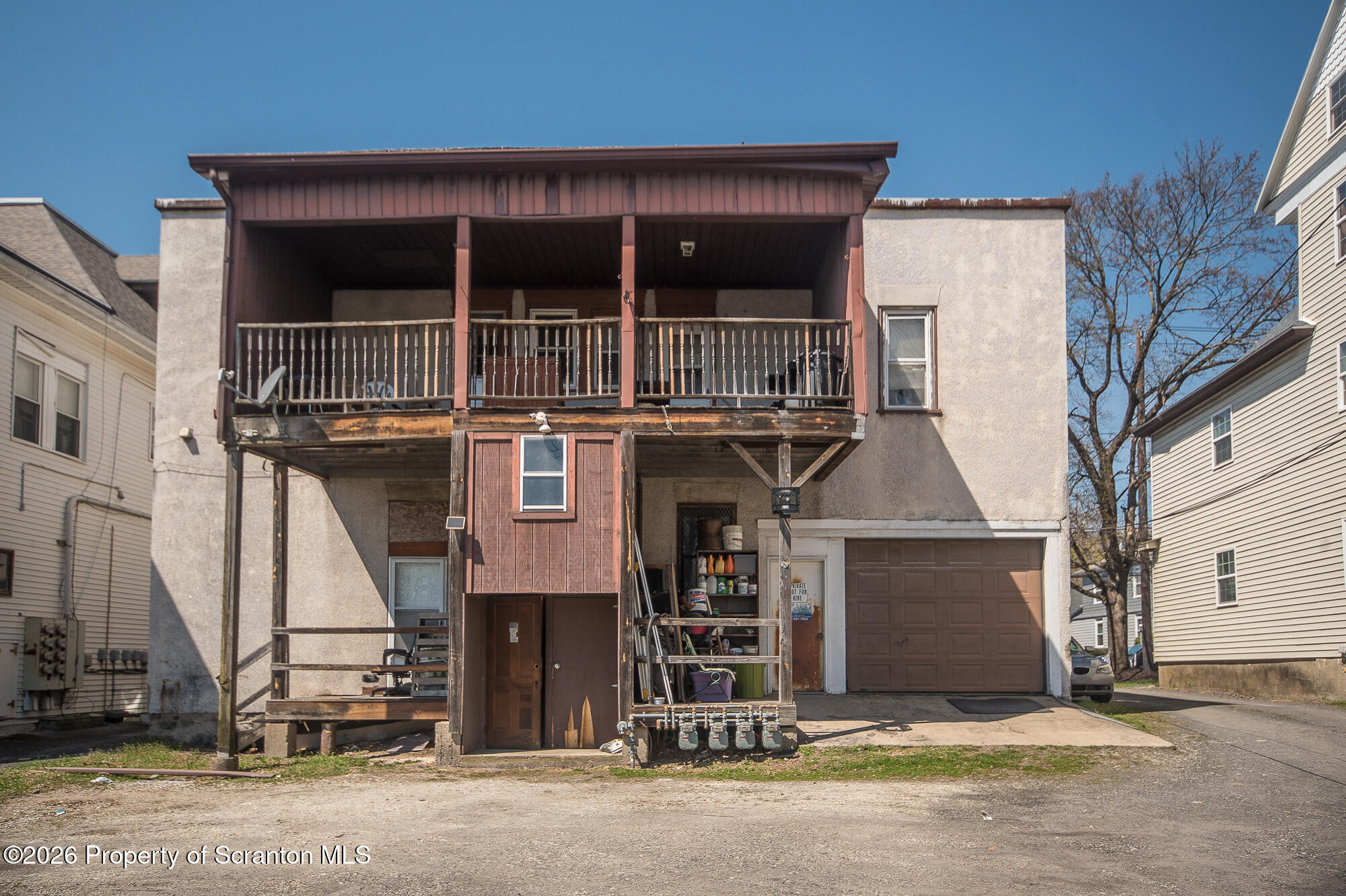 1827-1829 Main Street, Unit SECOND Blakely, PA 18447 - Photo 3 of 28 Rear