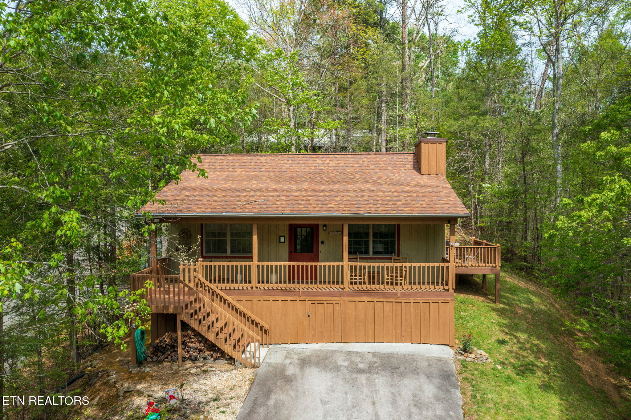 407 Kurts Corner Road Townsend, TN 37882 - Photo 16 of 26 homesandvideos aerials-14877