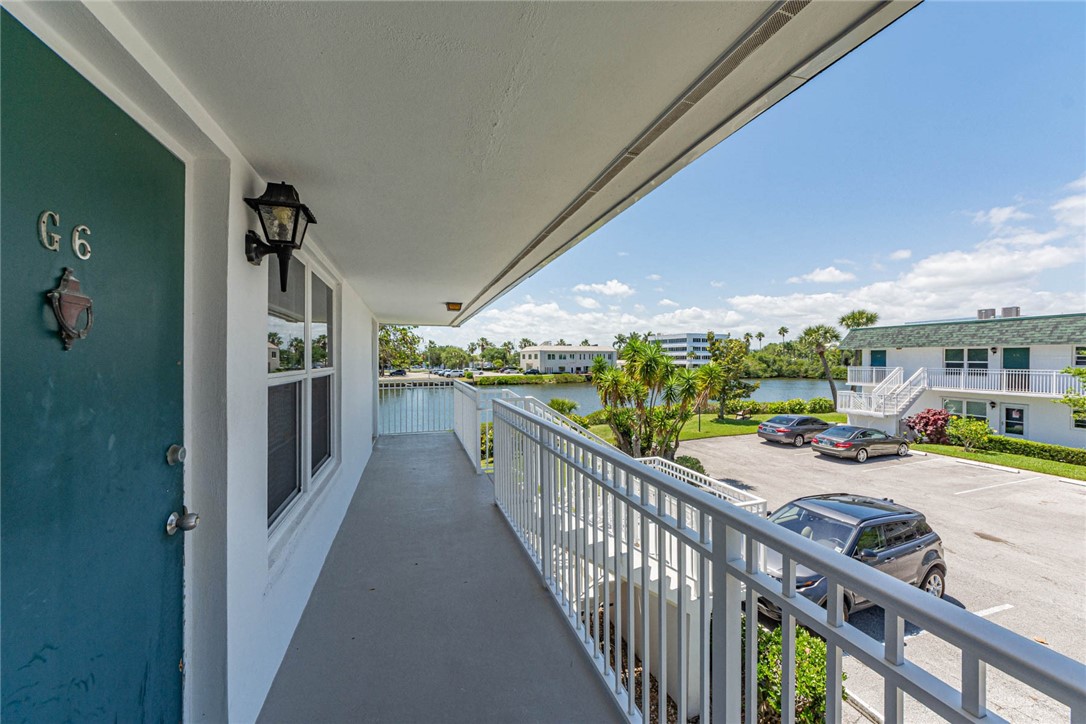 2800 Indian River Boulevard, Unit G6 Vero Beach, FL 32960 - Photo 3 of 22 a view of a porch