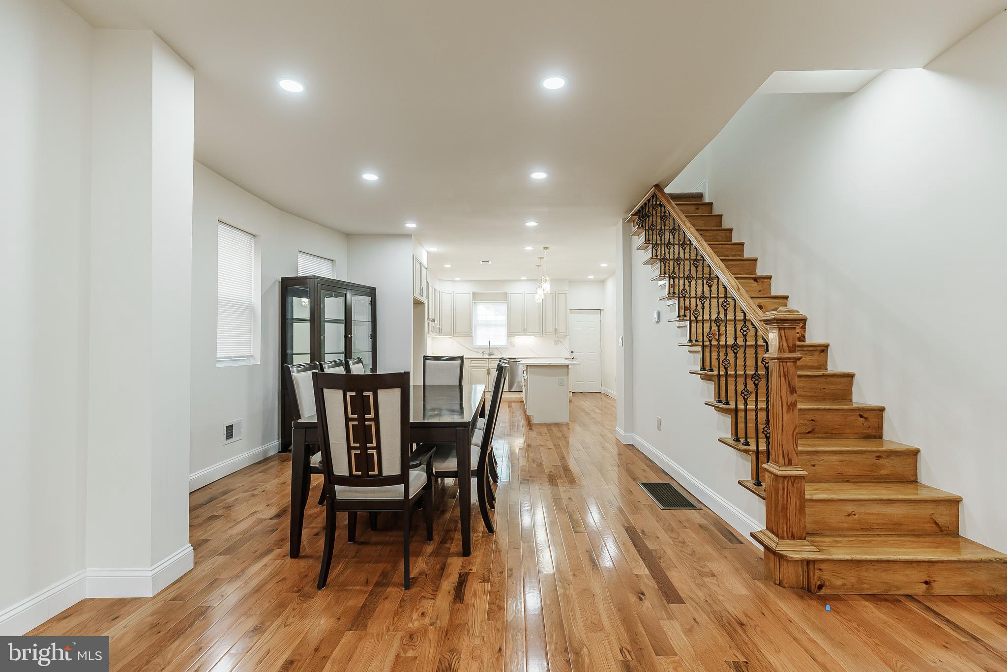 6357 Old York Road Philadelphia, PA 19141 - Photo 39 of 41 a view of a dining room with furniture and wooden floor