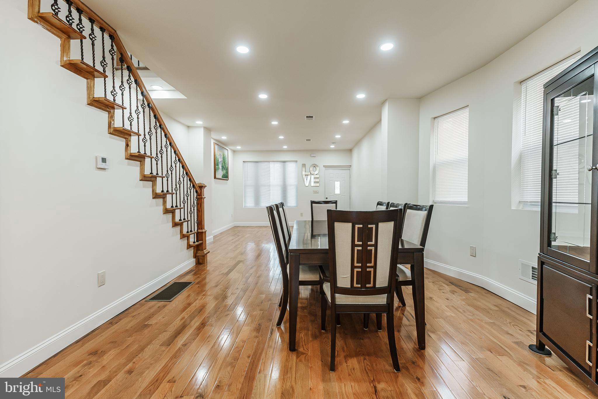 6357 Old York Road Philadelphia, PA 19141 - Photo 40 of 41 a view of a dining room with furniture and wooden floor