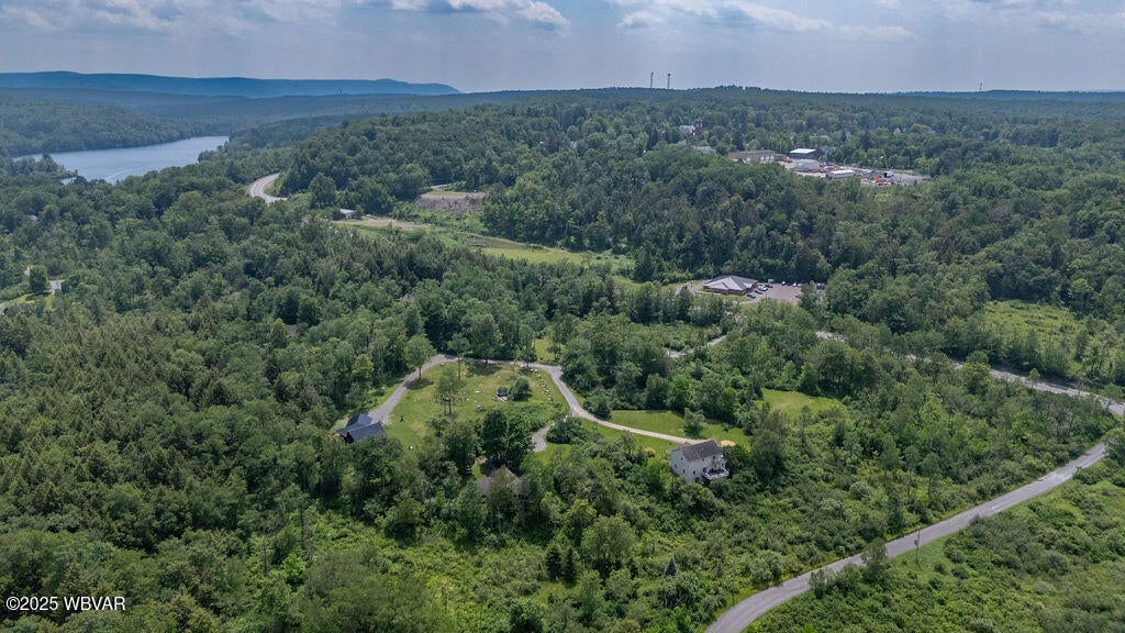 12 Raspberry Lane Dushore, PA 18614 - Photo 4 of 43 Home in Center; Lake Mokoma in Background