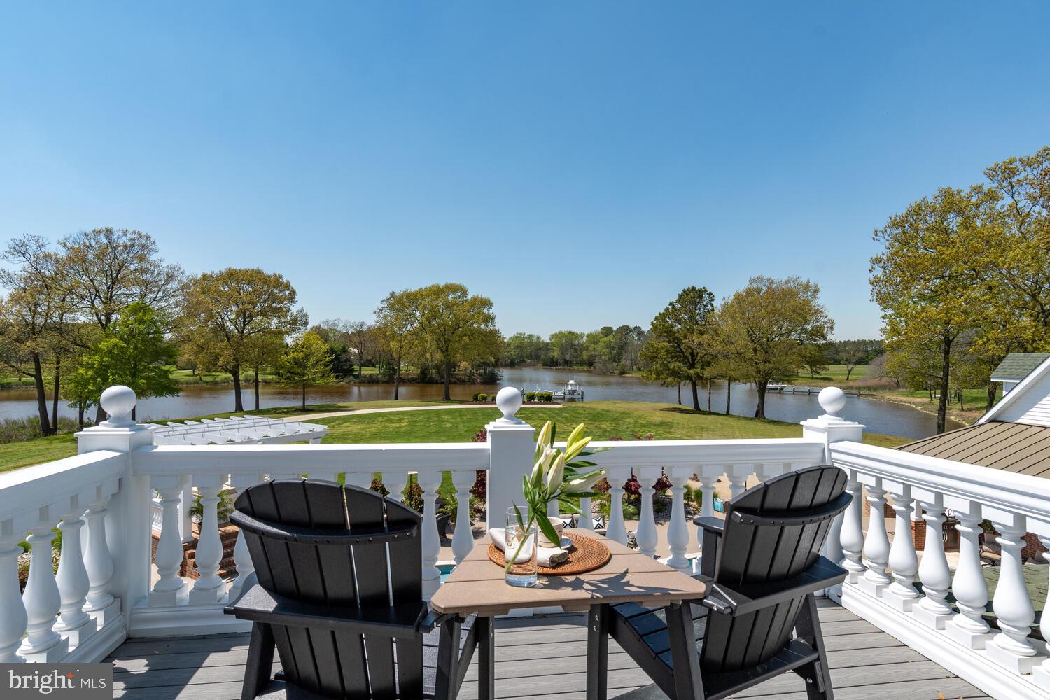28589 Brick Row Drive Oxford, MD 21654 - Photo 47 of 129 Balcony off of 2nd floor primary