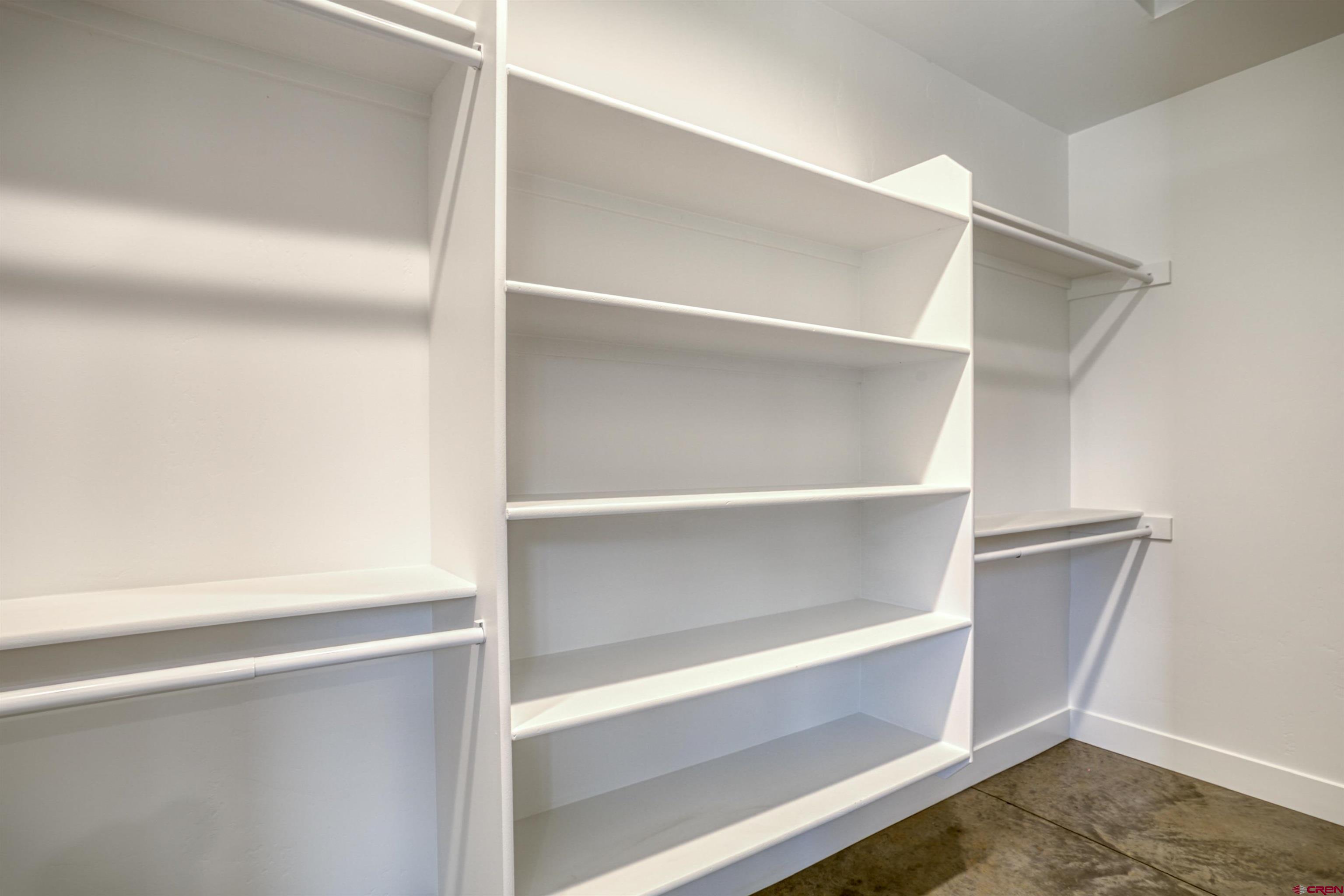 2790 Rock Road, Unit C Pagosa Springs, CO 81147 - Photo 42 of 44 a view of an empty walk in closet