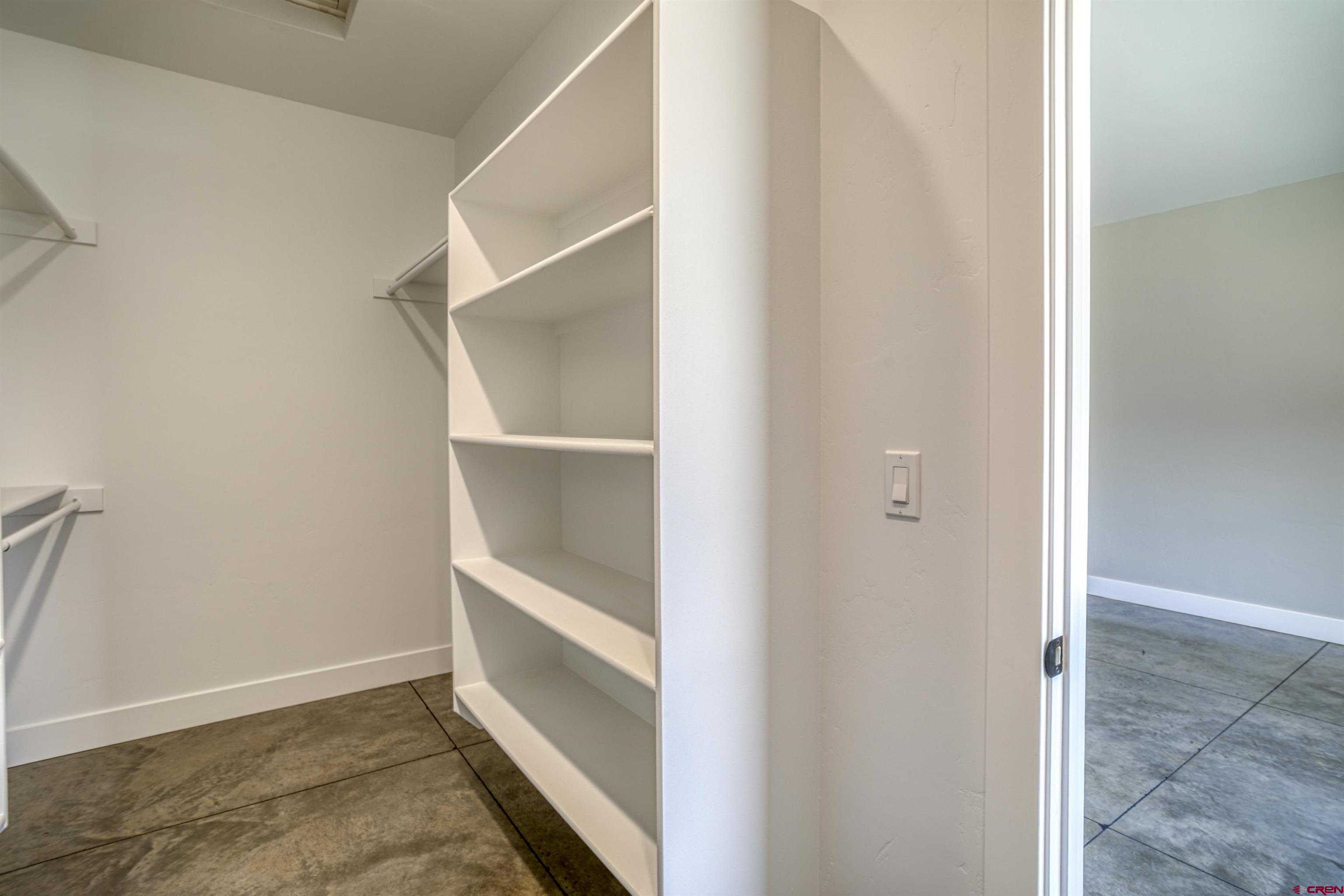2790 Rock Road, Unit C Pagosa Springs, CO 81147 - Photo 43 of 44 a view of an empty walk in closet