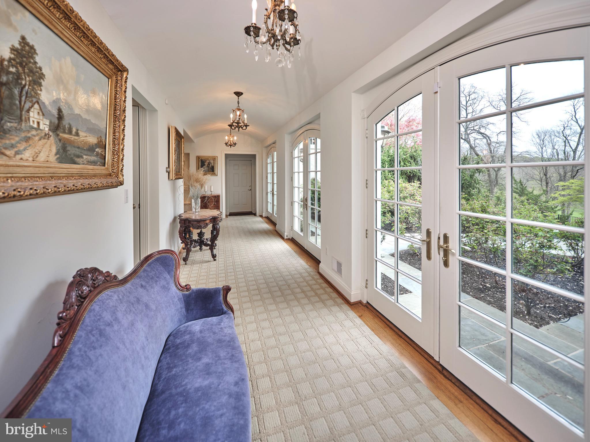 10 Welwyn Road Wayne, PA 19087 - Photo 7 of 57 Main Entrance Hallway Leading to Remaining Spaces