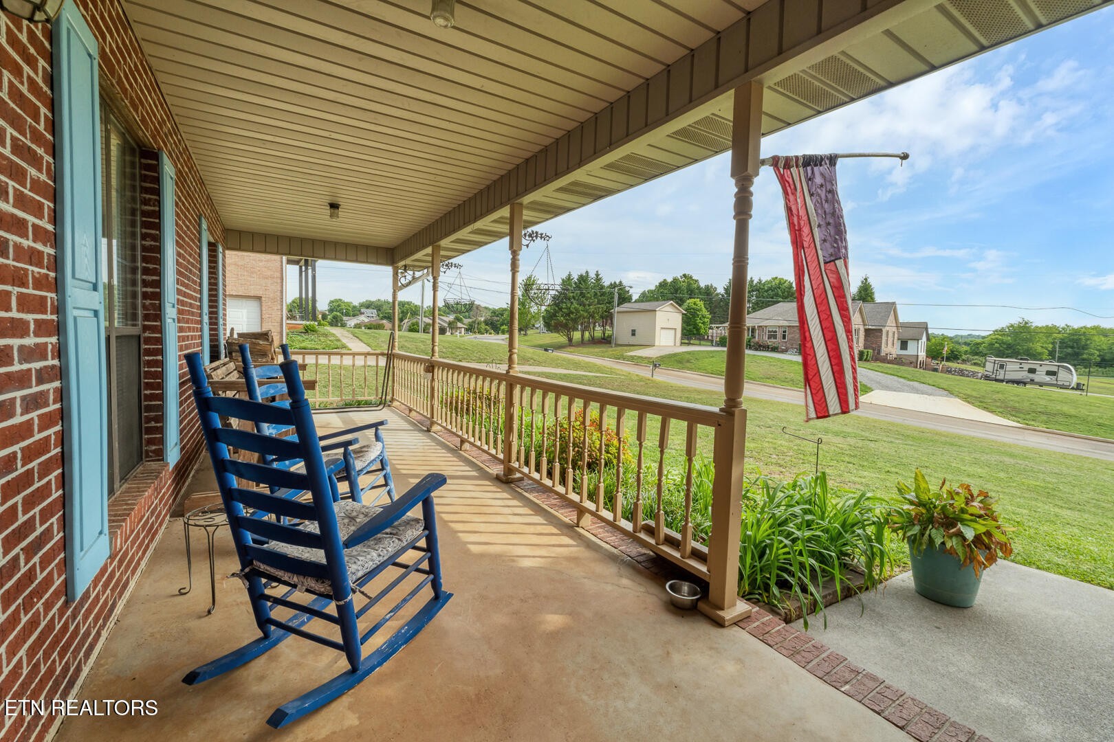 449 Foss Road Maryville, TN 37801 - Photo 7 of 49 a view of a two chairs in the patio next to a yard