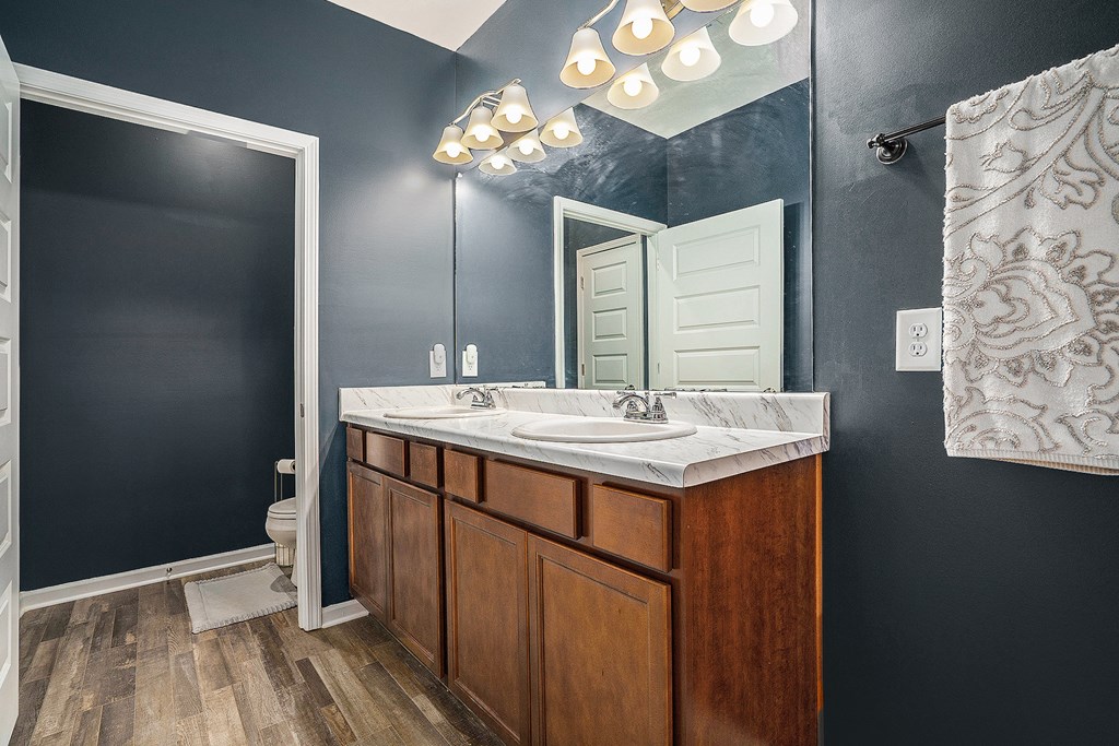 206 Worley Drive Jasper, GA 30143 - Photo 11 of 17 a bathroom with a sink and a mirror