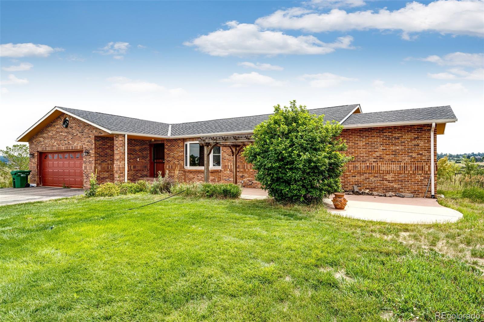 2218 Deerpath Road Franktown, CO 80116 - Photo 5 of 46 a view of a house with a backyard