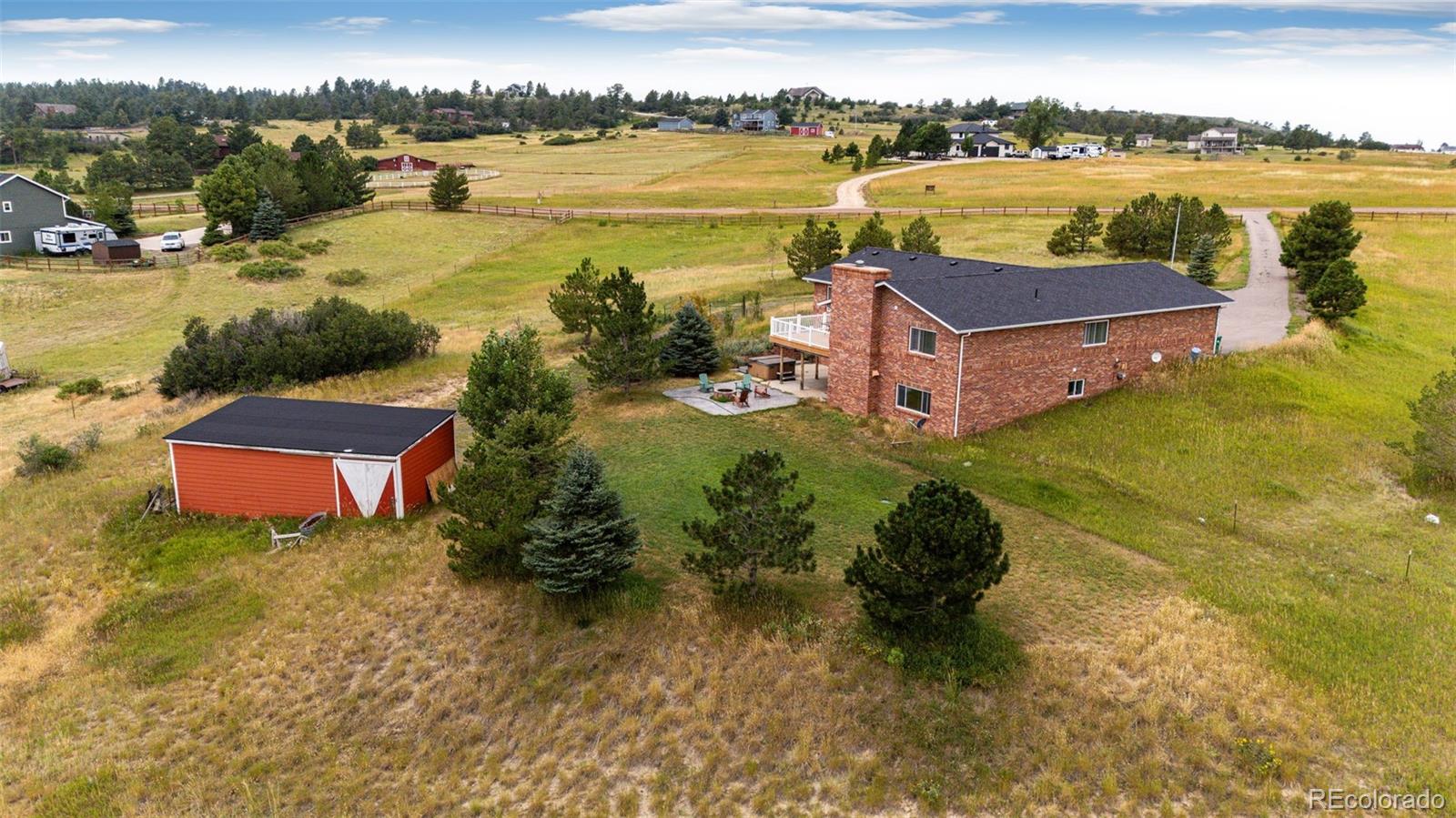 2218 Deerpath Road Franktown, CO 80116 - Photo 6 of 46 a view of a lake with outdoor space