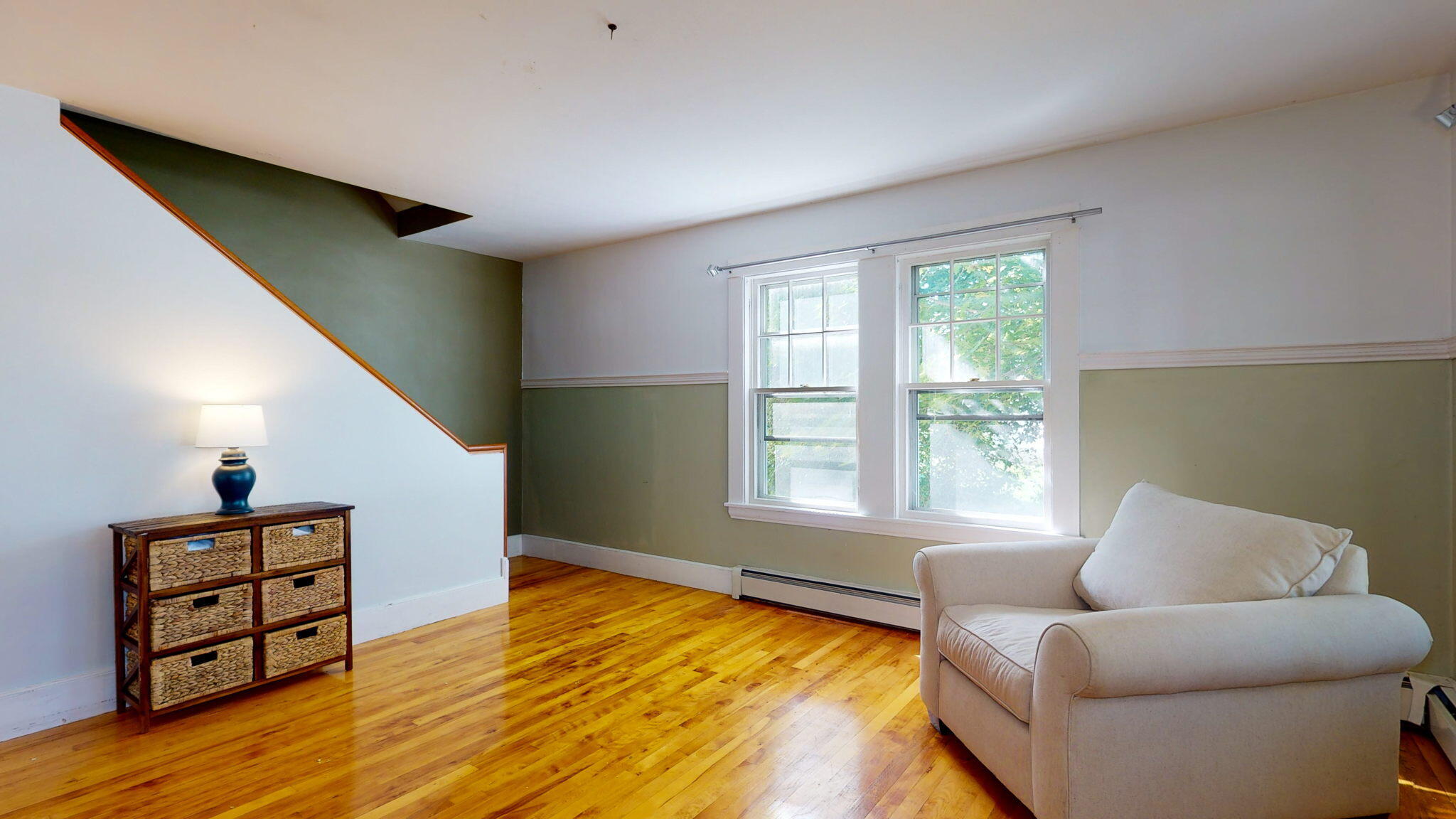 300 Pool Street Biddeford, ME 04005 - Photo 19 of 46 Living room stairs