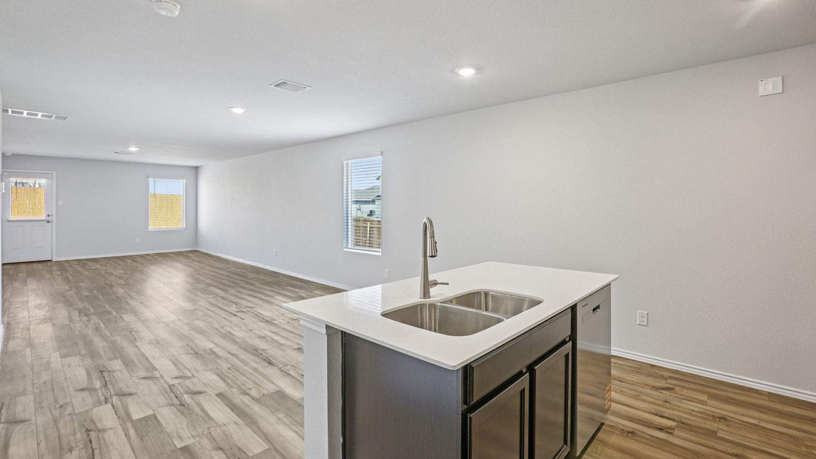 149 Wyatt Way Jarrell, TX 76537 - Photo 30 of 30 a kitchen with sink and mirror