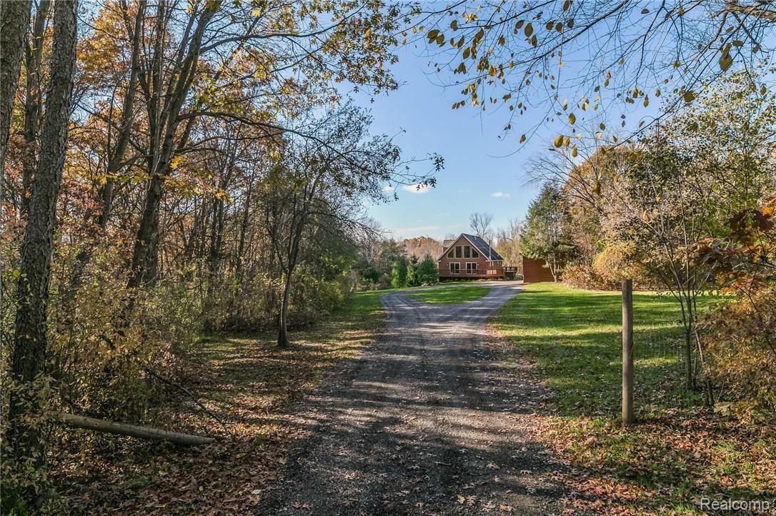 277 North Baldwin Road Oxford, MI 48371 - Photo 44 of 45 VIEW FROM THE DRIVE IN...WELCOME HOME!