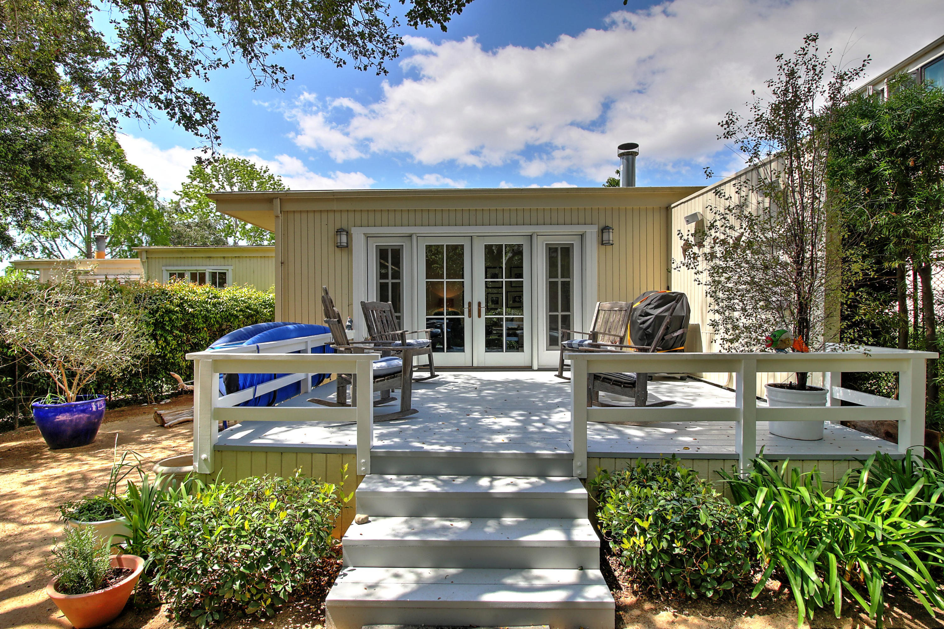 546 San Ysidro Road, Unit A Santa Barbara, CA 93108 - Photo 16 of 23 rear deck