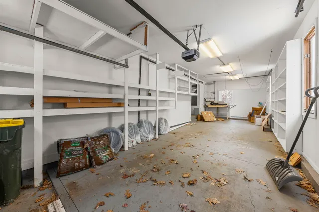 a view of storage and utility room