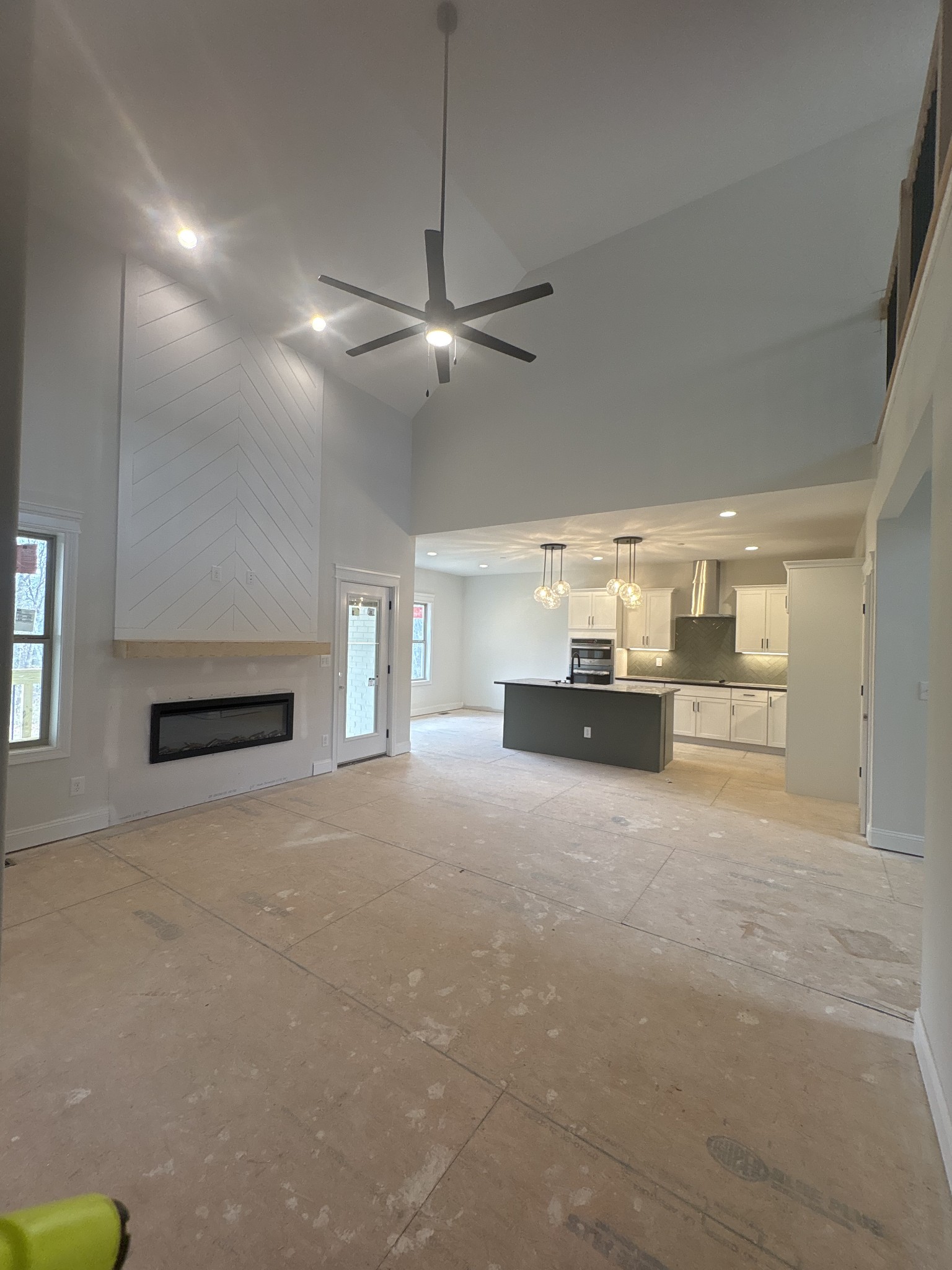 353 Young Lane Pleasant View, TN 37146 - Photo 13 of 26 a view of empty room with windows and ceiling fan