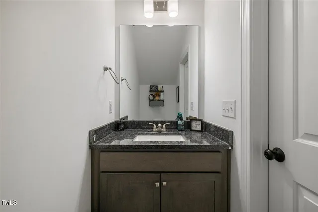 a view of a wooden deck