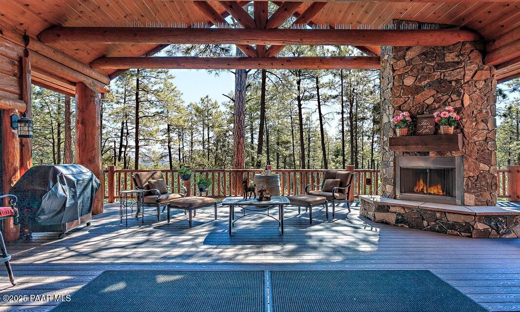 1585 High Valley Ranch Road Prescott, AZ 86303 - Photo 27 of 38 deck original
