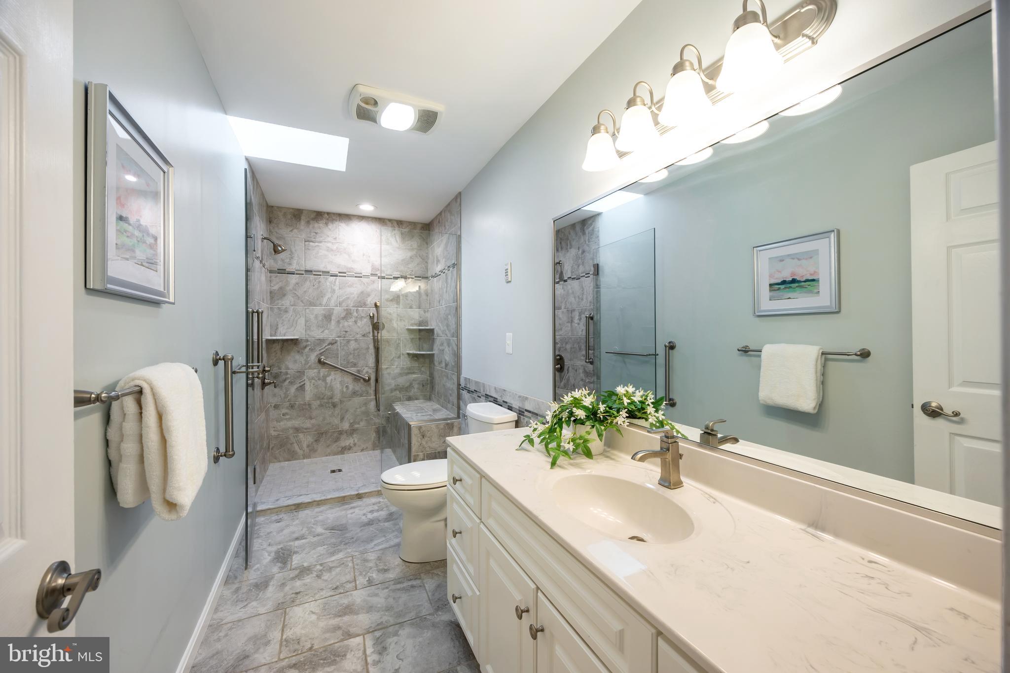 3816 Bayville Road Baltimore, MD 21220 - Photo 28 of 53 Stylish modern BR w/ sleek design & walk-in shower