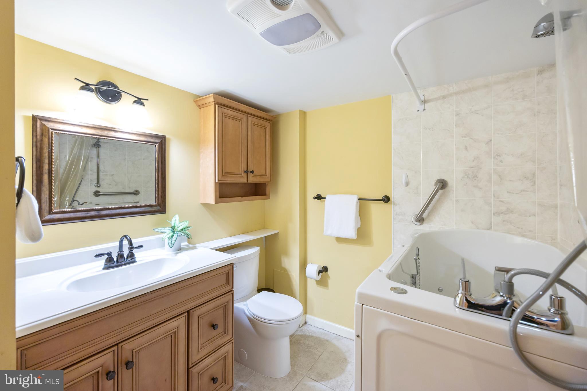 3816 Bayville Road Baltimore, MD 21220 - Photo 37 of 53 modern bath with walk-in tub & accessible design