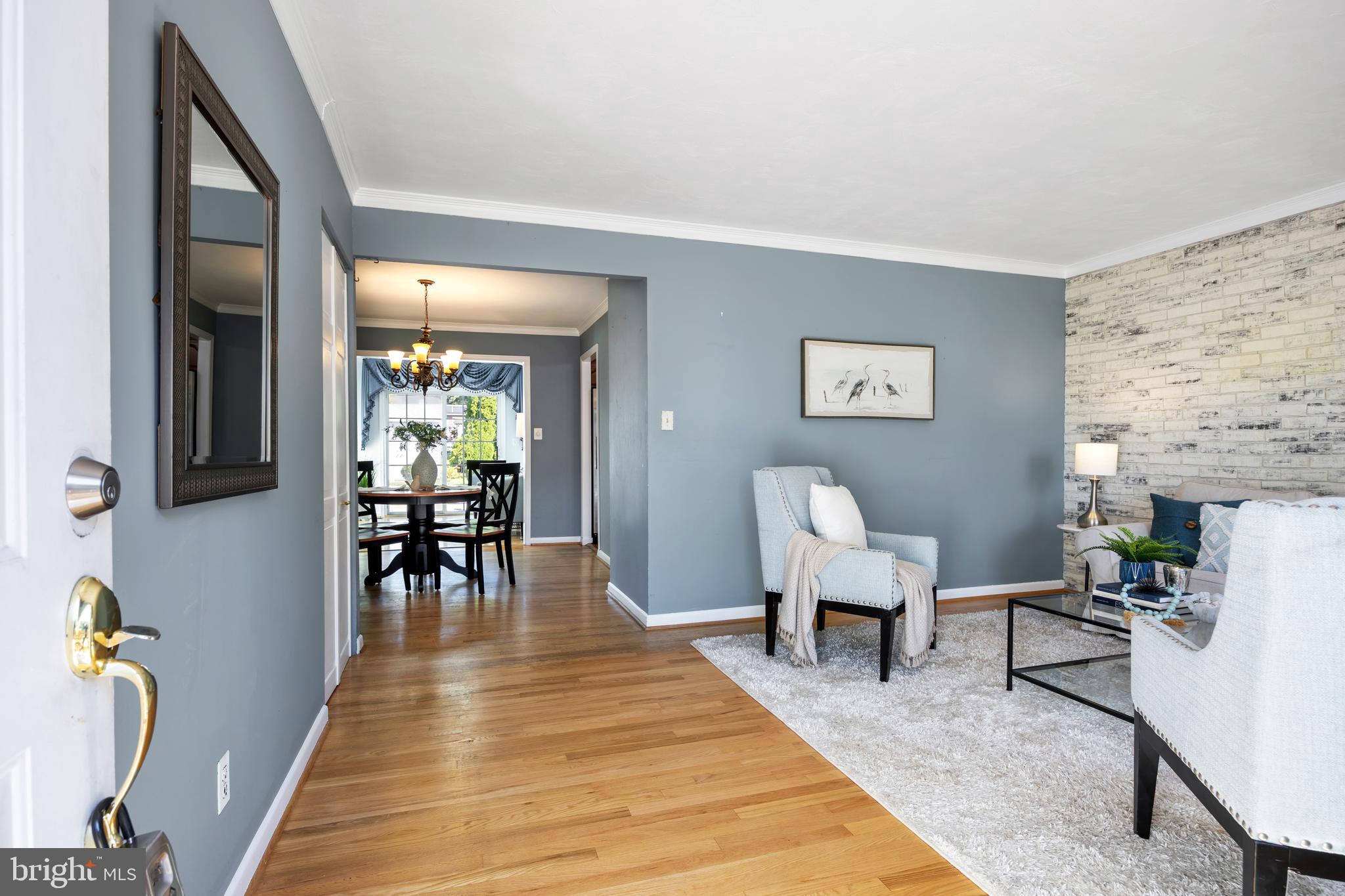 3816 Bayville Road Baltimore, MD 21220 - Photo 5 of 53 Welcoming you to this home w/ gorgeous wooden flr