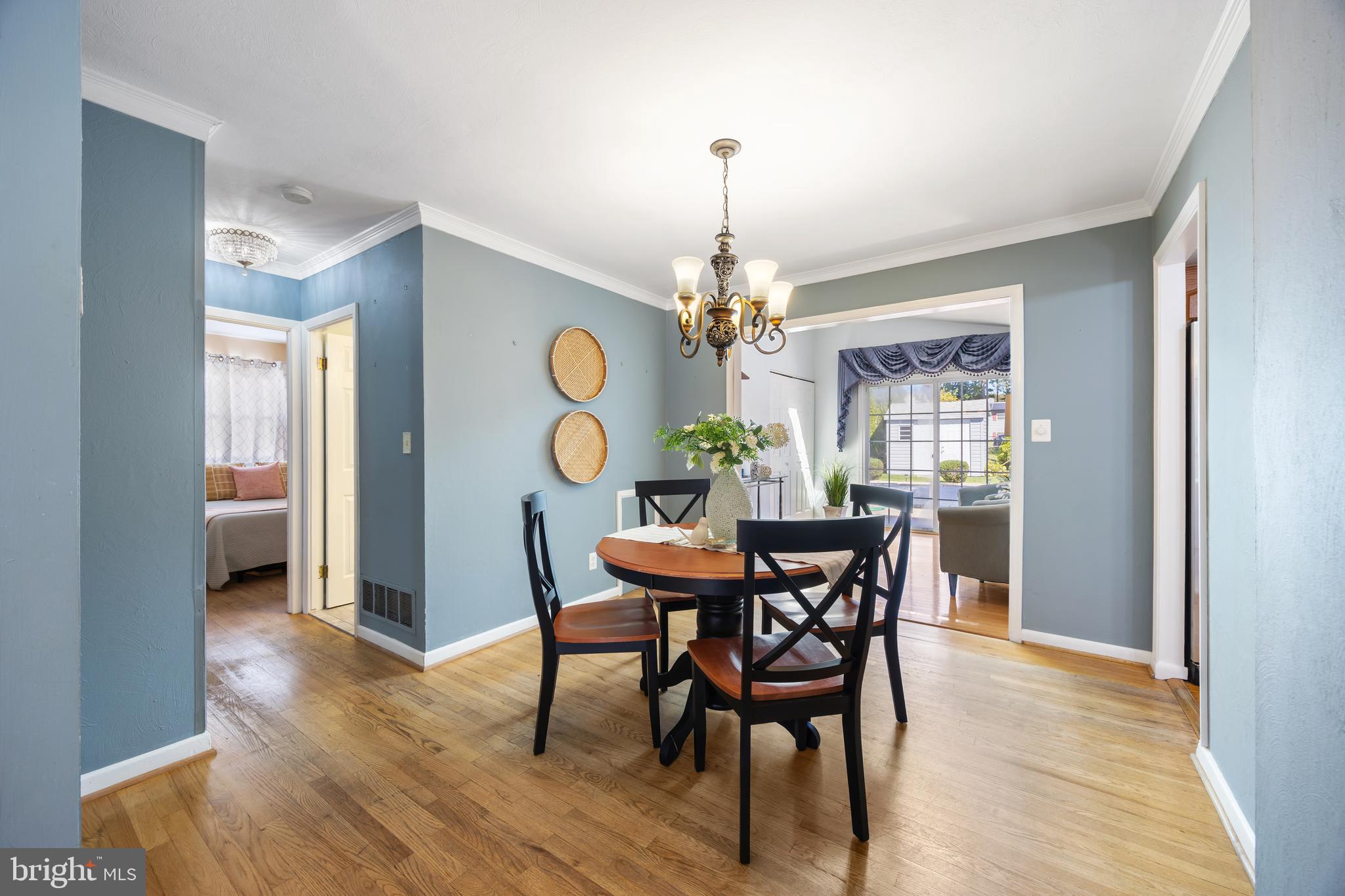 3816 Bayville Road Baltimore, MD 21220 - Photo 9 of 53 This dining space blends elegance and comfort...