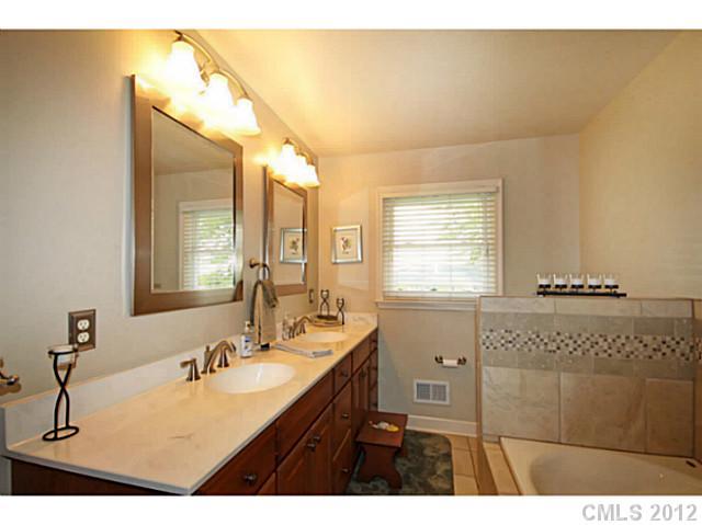 235 Thacker Road Rural Hall, NC 27045 - Photo 11 of 16 a bathroom with a sink and a mirror