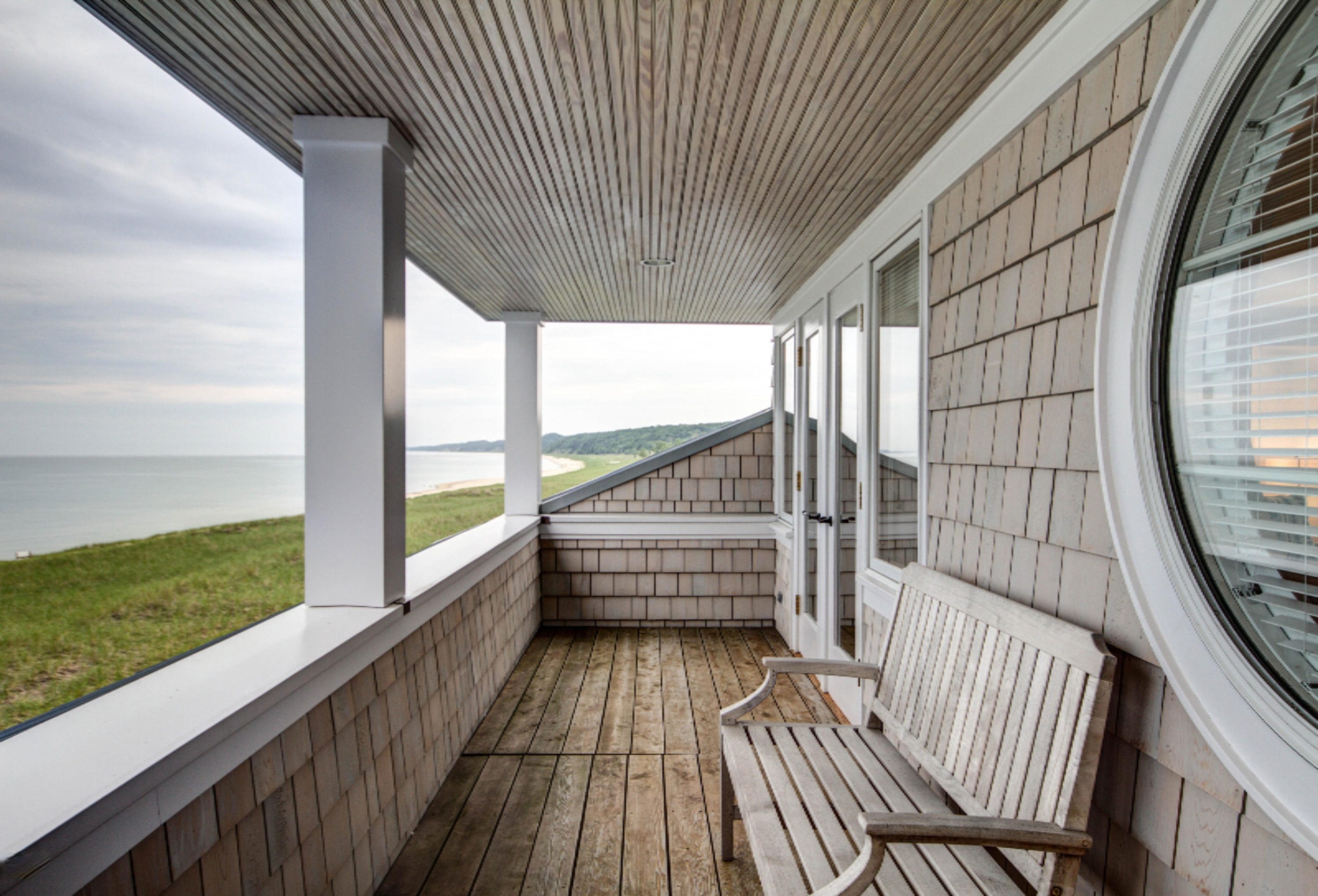 3574 Saugatuck Bch Road Saugatuck, MI 49453 - Photo 72 of 109 print-074-Deck Upper Bedroom