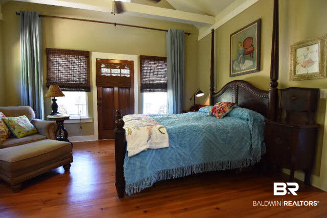 13848 Elmwood Court Stapleton, AL 36578 - Photo 11 of 27 Master Suite has heart pine floors and separate entrance.
