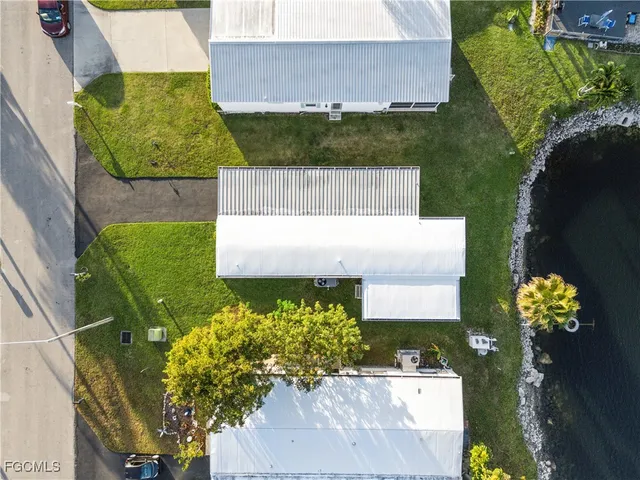 an aerial view of a city with lots of residential buildings