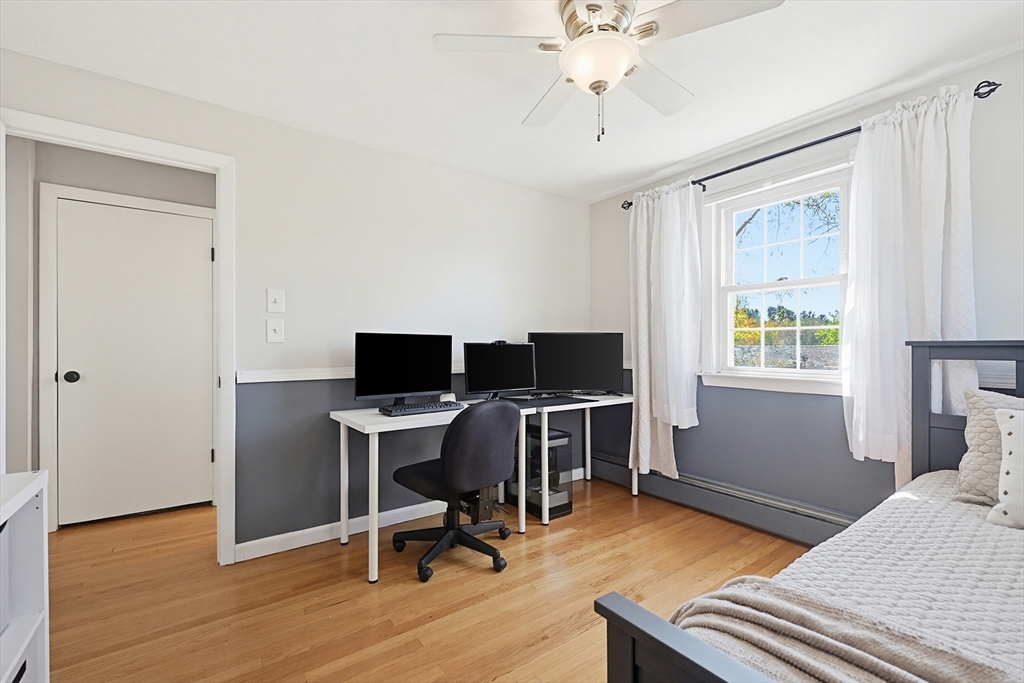 18 Anchorage Road Franklin, MA 02038 - Photo 35 of 42 a view of a workspace with furniture and a window