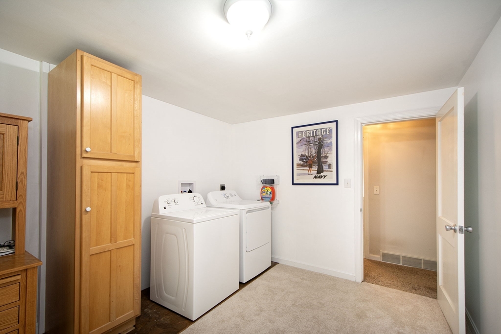 45 Cornet Stetson Road Scituate, MA 02066 - Photo 14 of 23 a view of utility room with washer and dryer