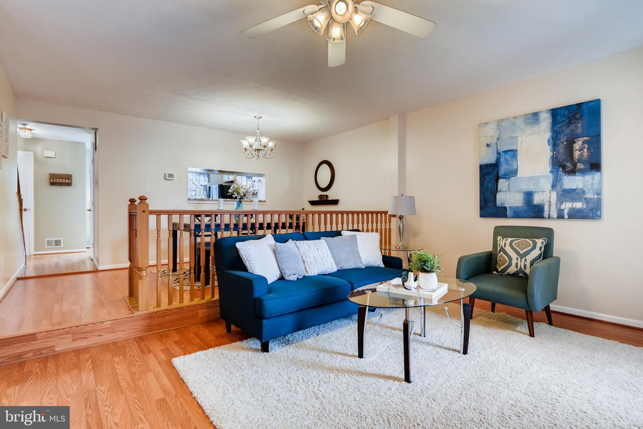 5334 Kelmscot Road Baltimore, MD 21237 - Photo 4 of 33 Living Room with hardwood floors