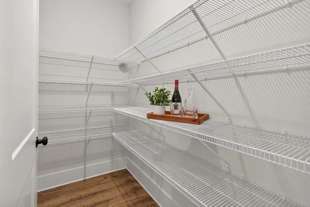 a view of storage and utility room