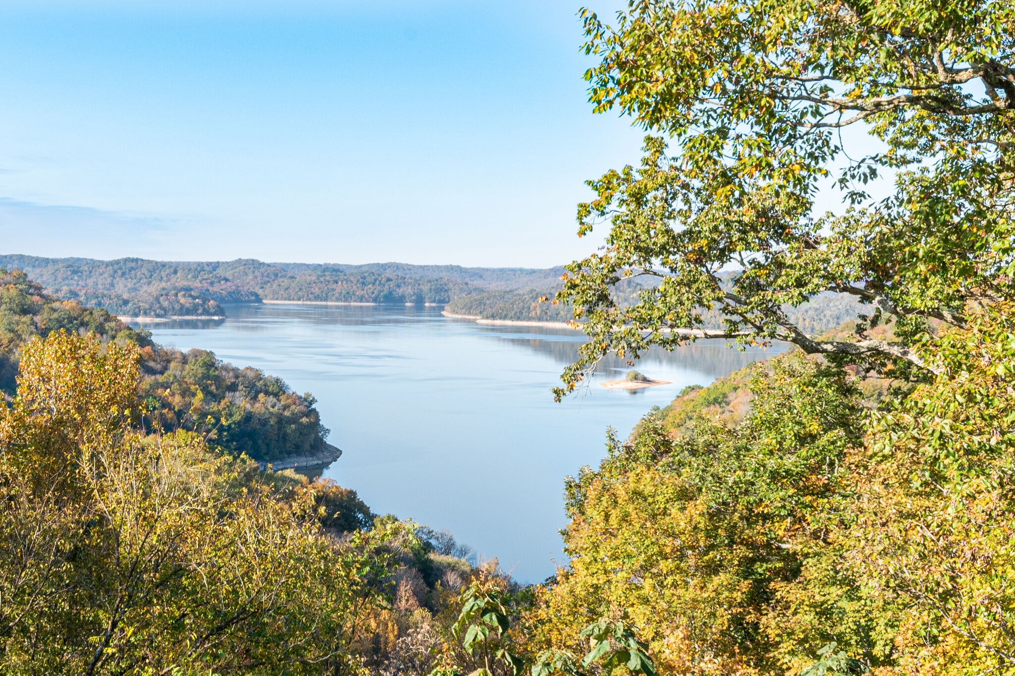 245 Nautilus Point Silver Point, TN 38582 - Photo 40 of 41 a view of a lake with a mountain in the background