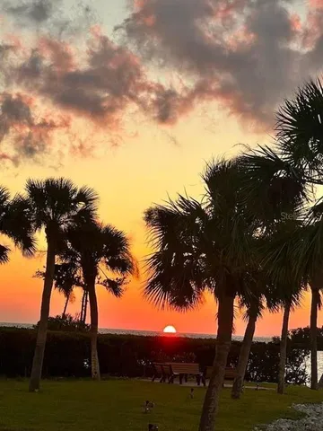 a view of ocean and boats