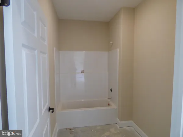 a bathroom with a window