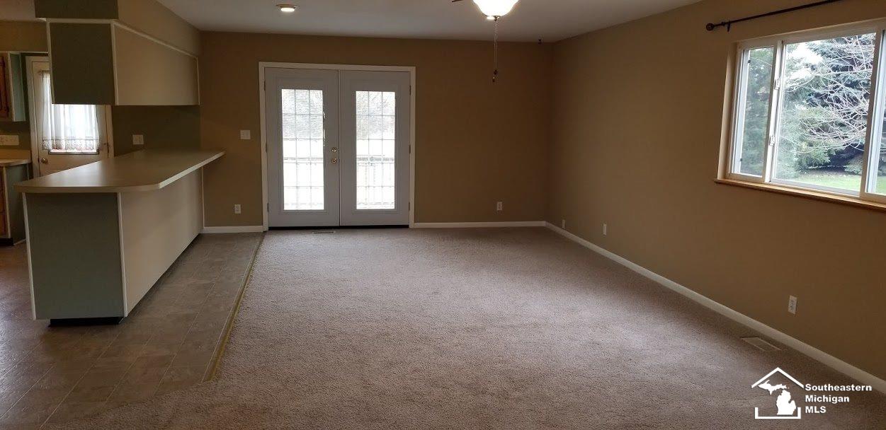 5922 Leroux Road Newport, MI 48166 - Photo 3 of 23 Living Room and Kitchen
