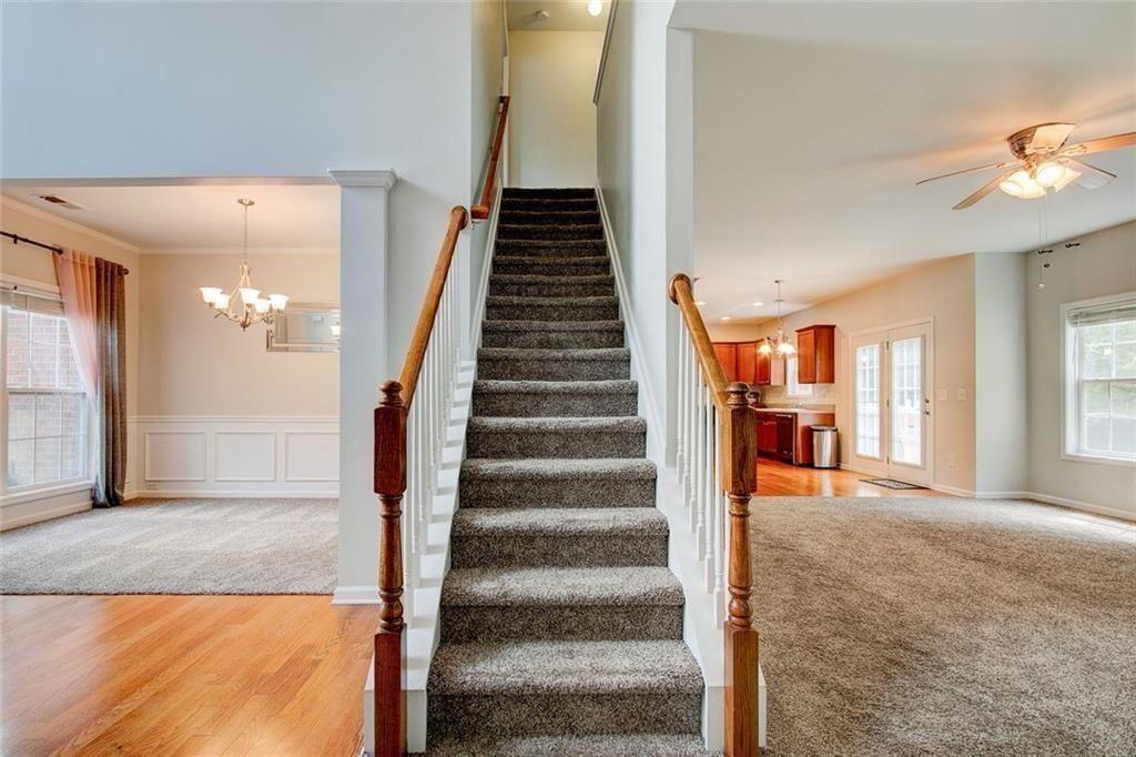 5025 Bishops Row Southwest Austell, GA 30106 - Photo 20 of 22 a view of an entryway with wooden floor and a large window