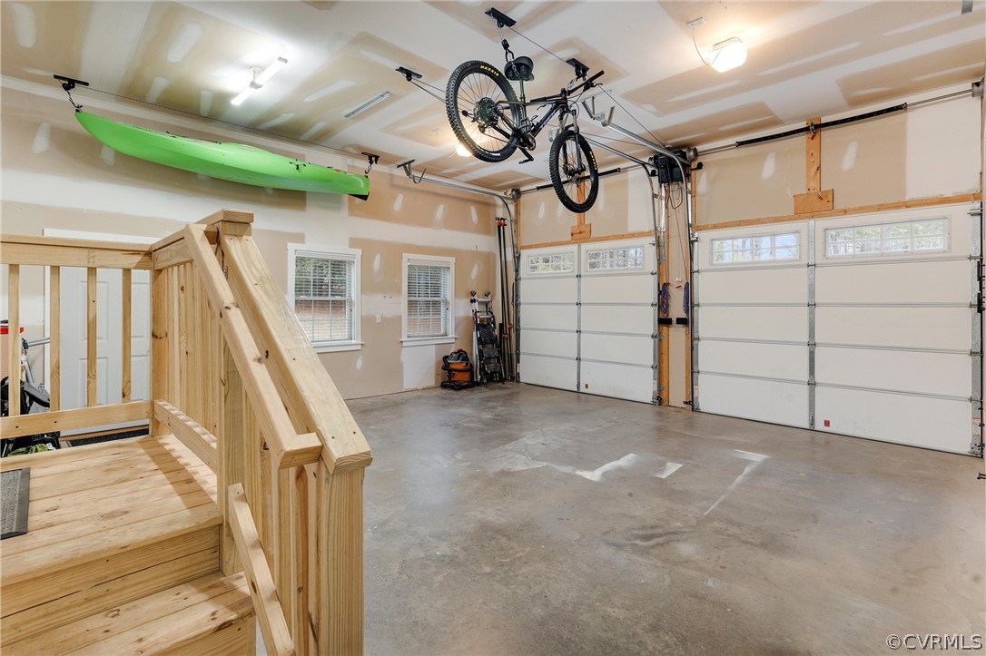 6150 Advance Mills Road Ruckersville, VA 22968 - Photo 50 of 50 a view of a garage with stairs