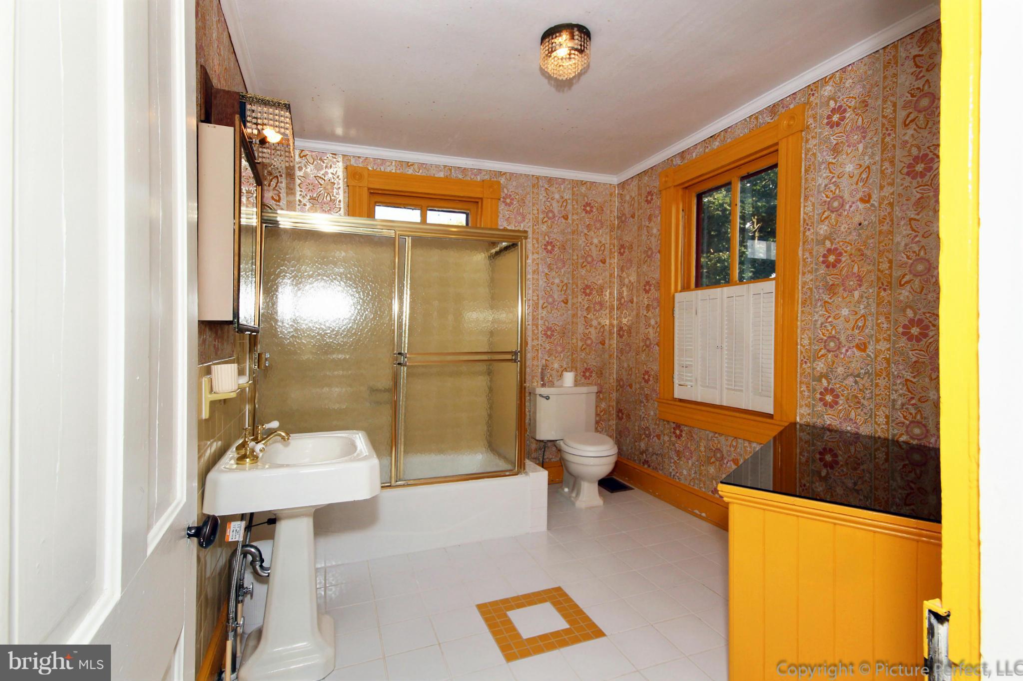 1801 Long Corner Road Mount Airy, MD 21771 - Photo 19 of 30 a bathroom with a sink a toilet and shower